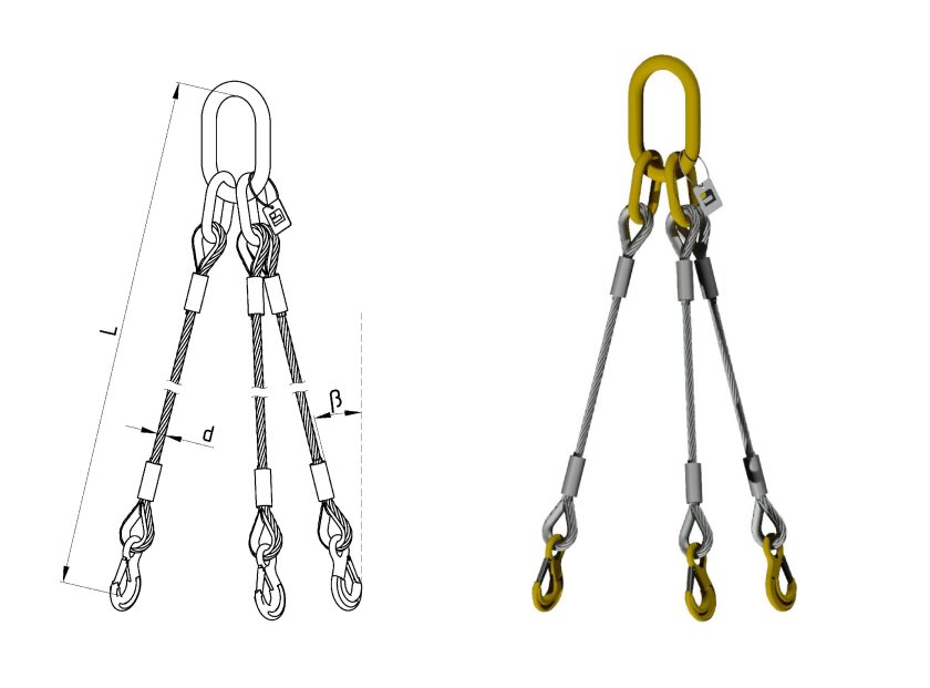 Строп четырехветвевой 4ск