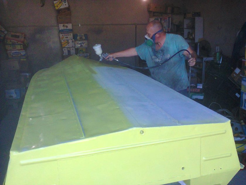 Лодка Крым 2 днище