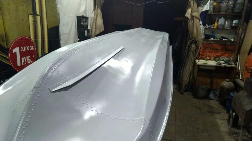 Лодка Обь 3 днище