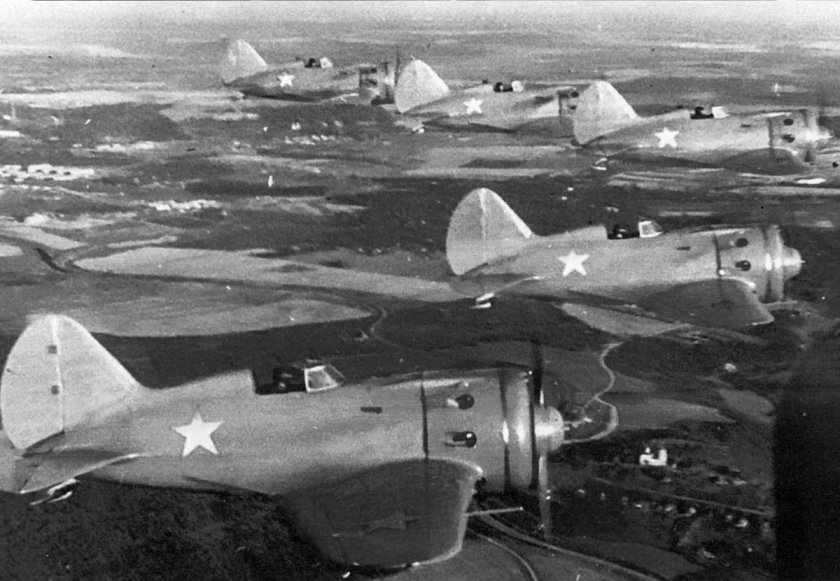 Самолёты ВОВ И-16