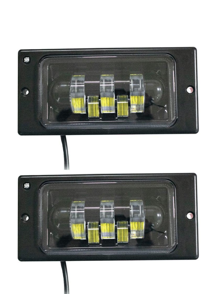 Диодные туманки 2 режимные на ВАЗ 2110