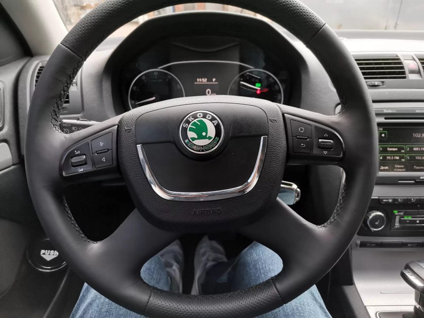 Руль Октавия а5 фл