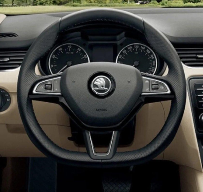 Трехспицевый руль Skoda Octavia a7