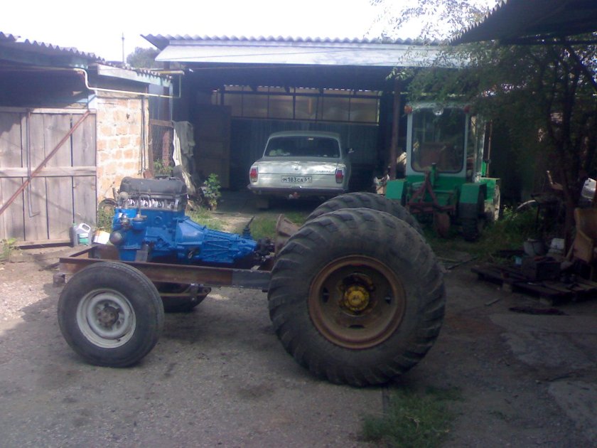 Самодельный минитрактор своими руками