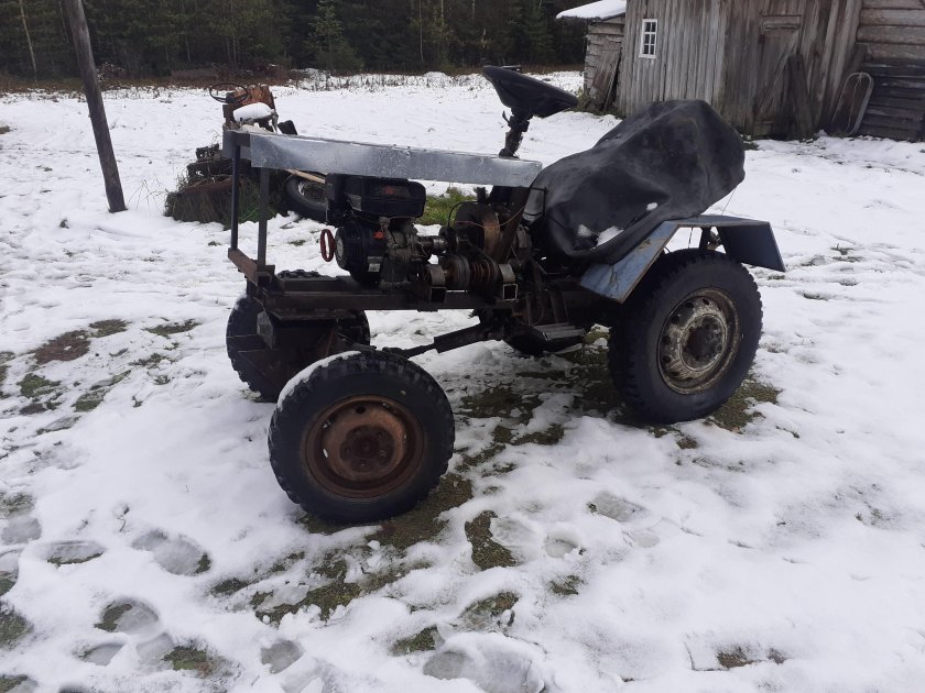 Минитрактор из ЛУАЗ