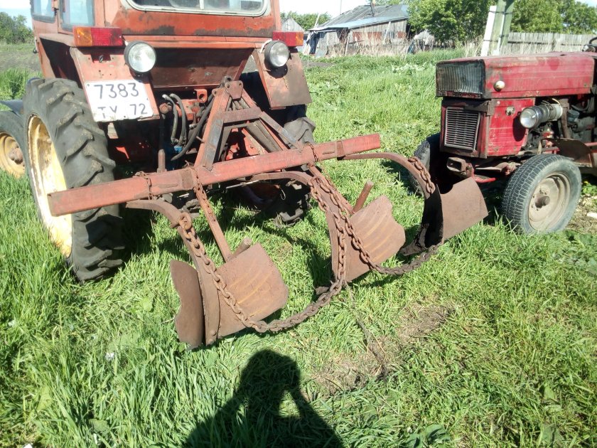 Самодельный картофельный комбайн