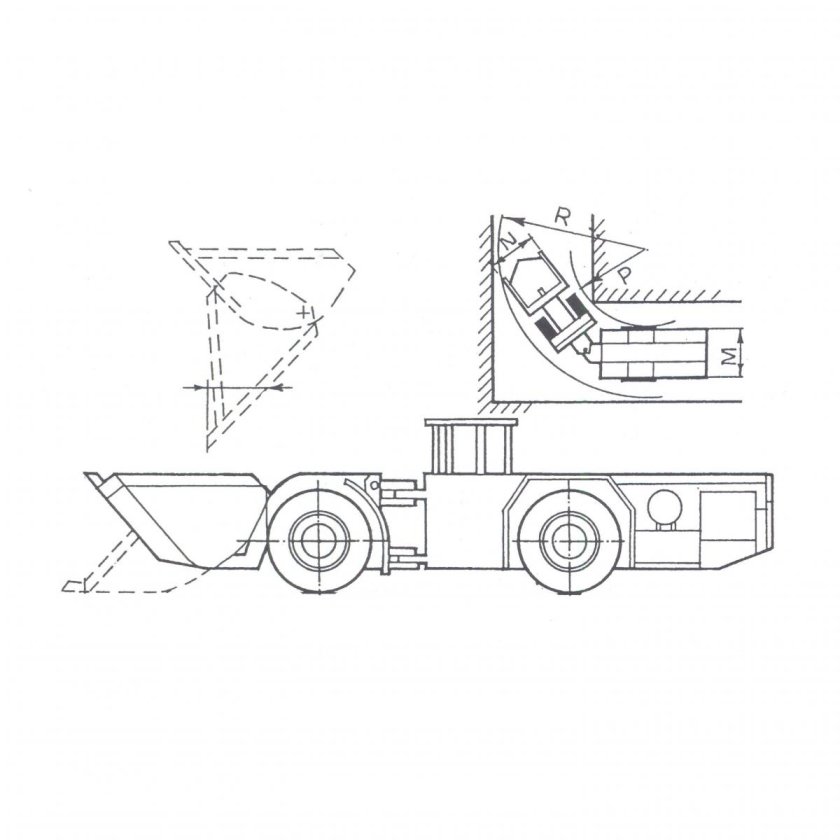 Машина погрузочно-транспортная пт-4