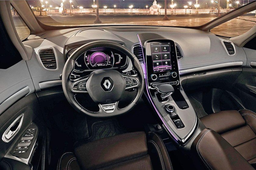 Renault Espace 2018 салон