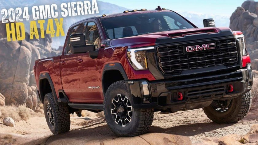GMC Sierra HD at4x 2024