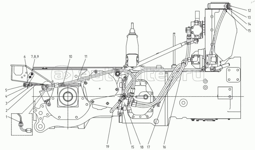 Гидравлика МТЗ 1025