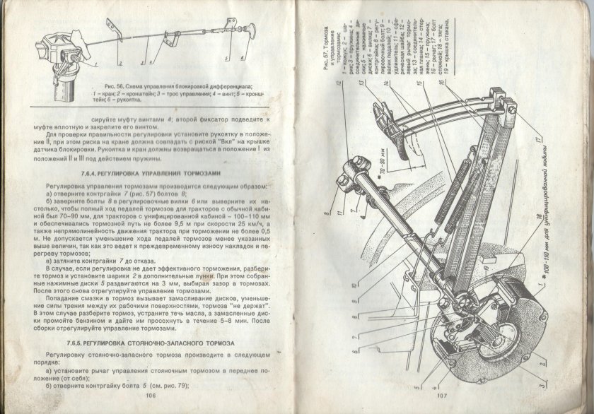 Система блокировки МТЗ 80