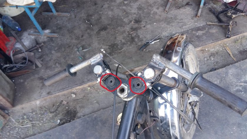 ИЖ Юпитер 5 руль клипоны