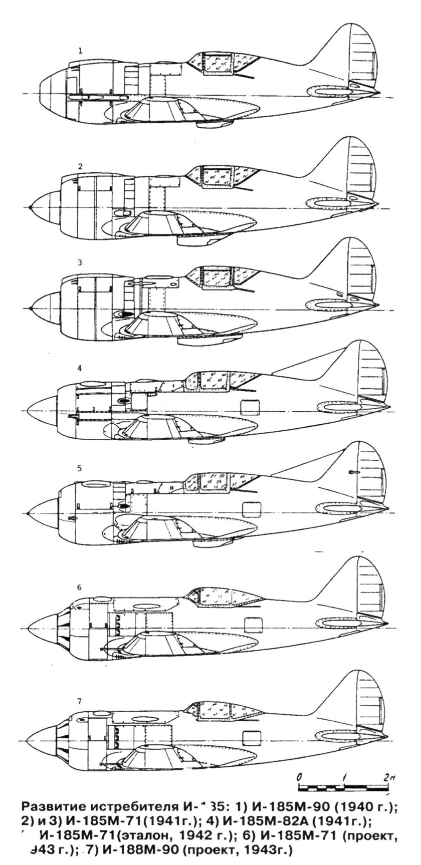 И-185 истребитель