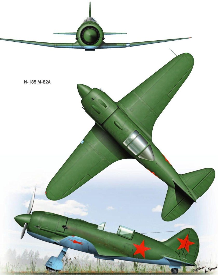 Истребитель и-185 Поликарпова