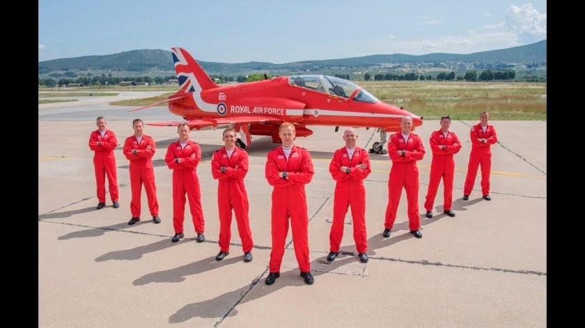 Red arrows пилотажная группа