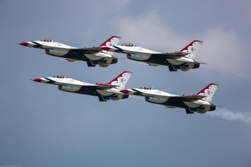 Thunderbirds пилотажная группа