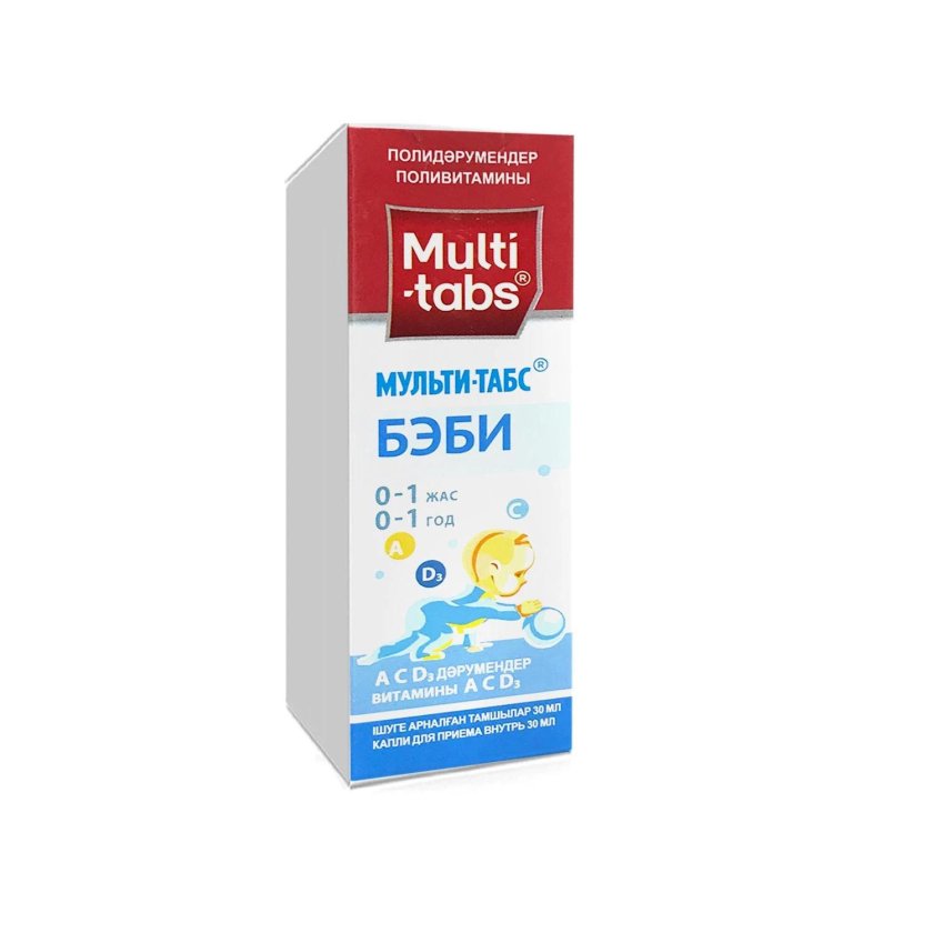 Мульти табс капли для детей 2 лет