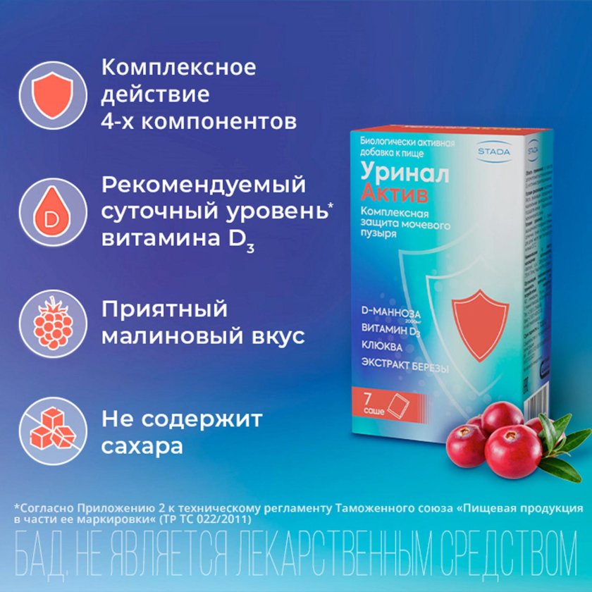 Уринал Актив порошок