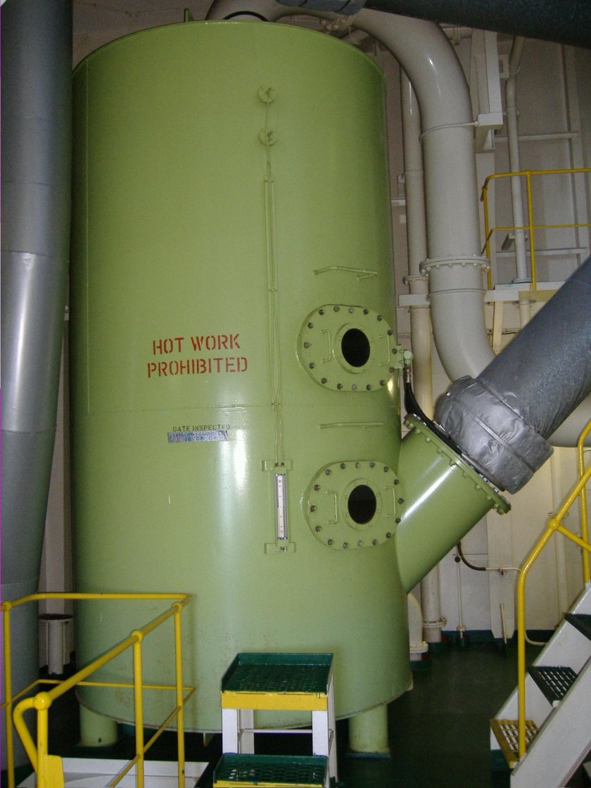 Машинное отделение танкера