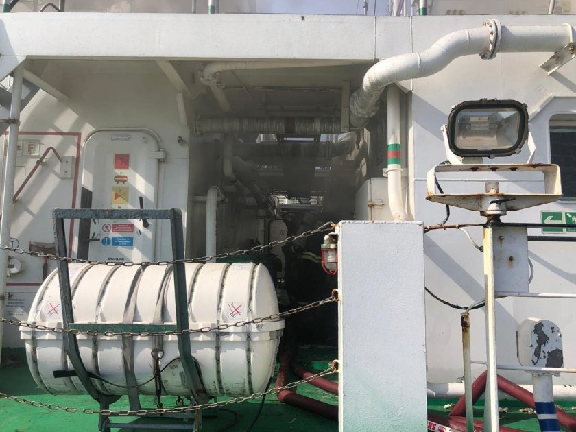 Взрыв танкера ВФ 16 В Махачкале