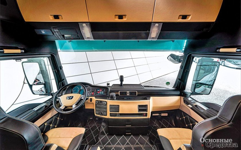 Man TGS 2021 кабина