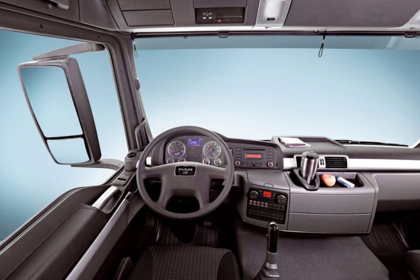 Man TGS 2021 кабина