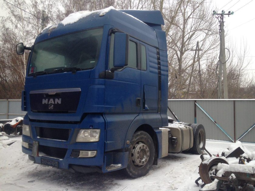 Ман ТГХ средняя кабина