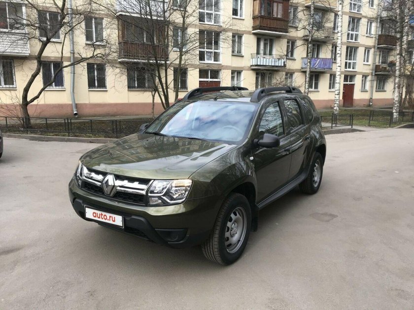 Серый Renault Duster i Рестайлинг 1.5d MT (109 Л.С.) 4wd с пробегом