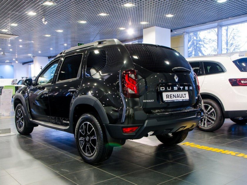 Рено Дастер 2019 черный