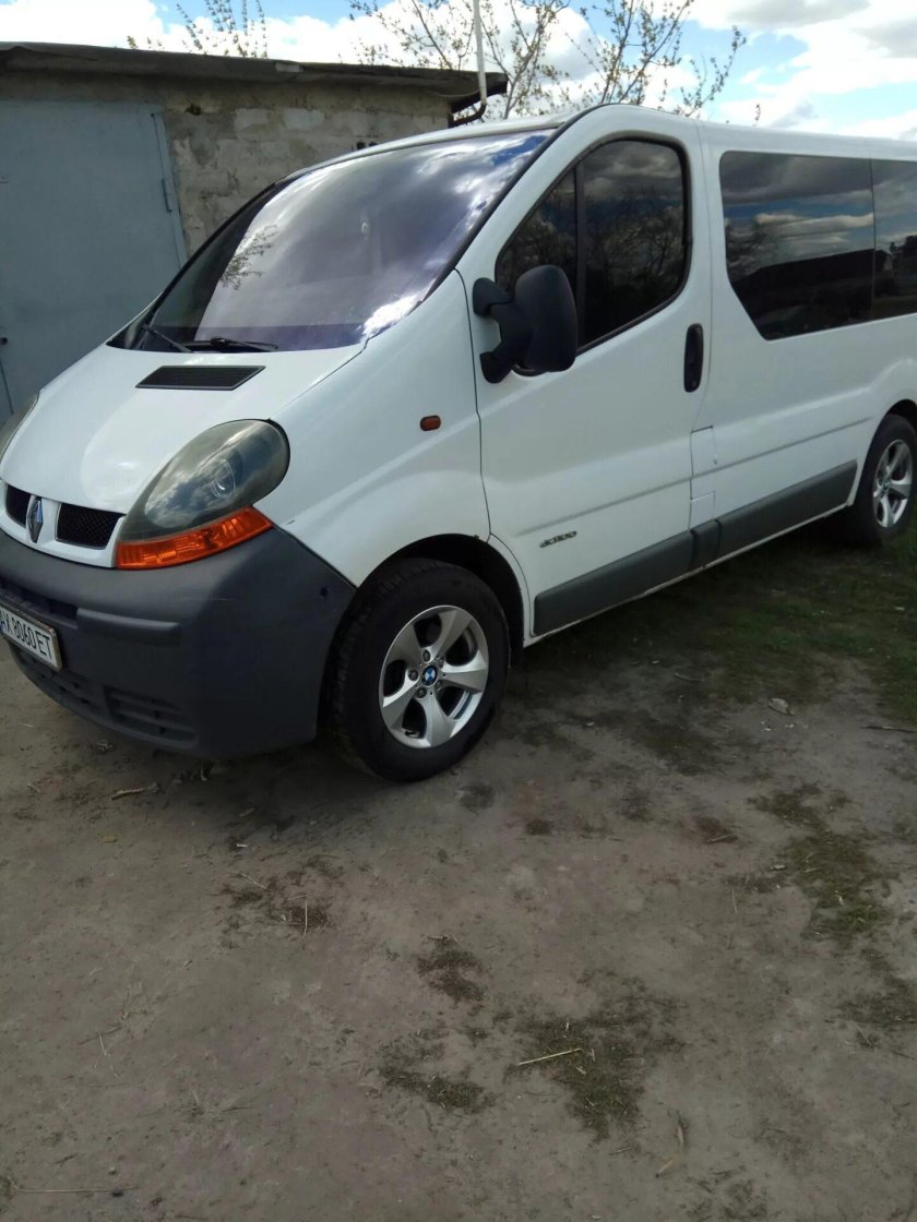 Диски БМВ на Рено трафик