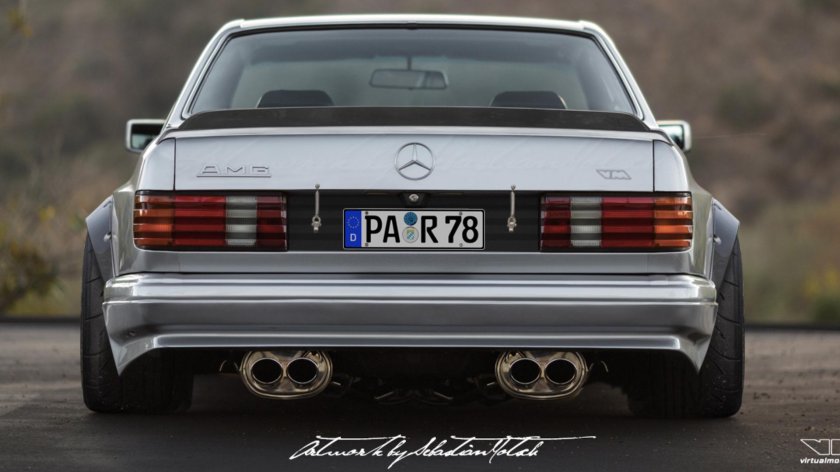 Мерседес 126 купе АМГ