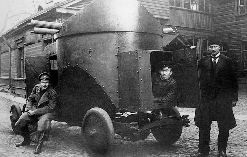 Броневик Руссо-Балт Тип с