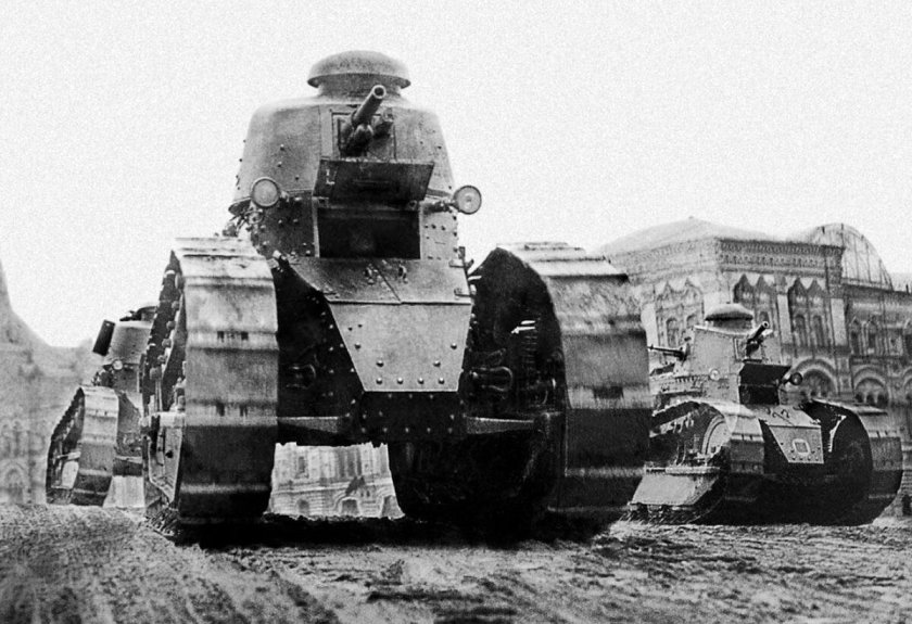 Танк Рено ФТ-17 русский