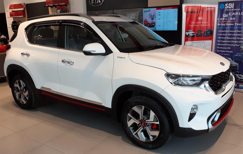 Кия Сонет 2024 белый