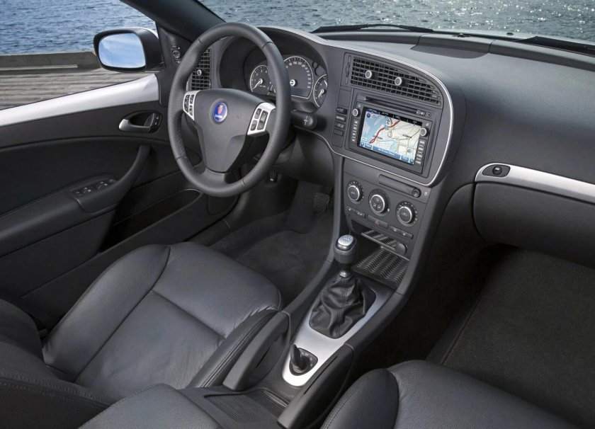 Saab 9-3 2008 салон