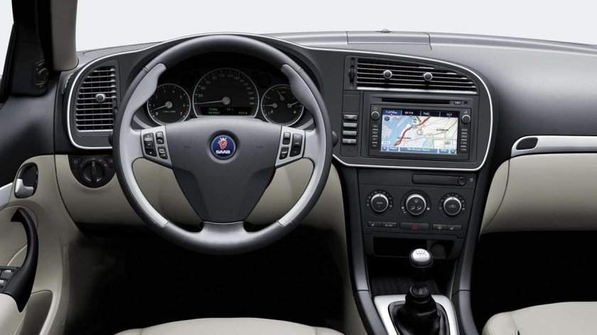 Saab 9-3 2008 салон