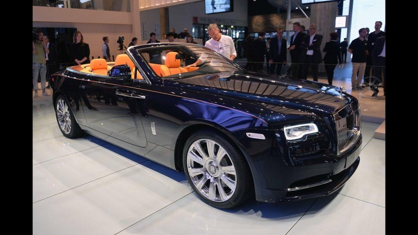 Rolls Royce Dawn кабриолет