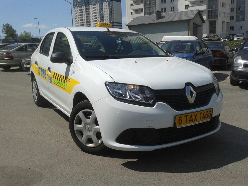 Рено Логан 1 такси