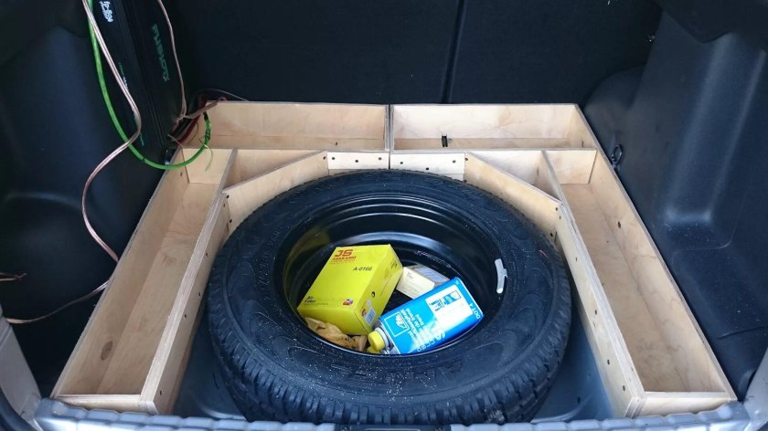 Органайзер в багажник Рено Дастер 4х4