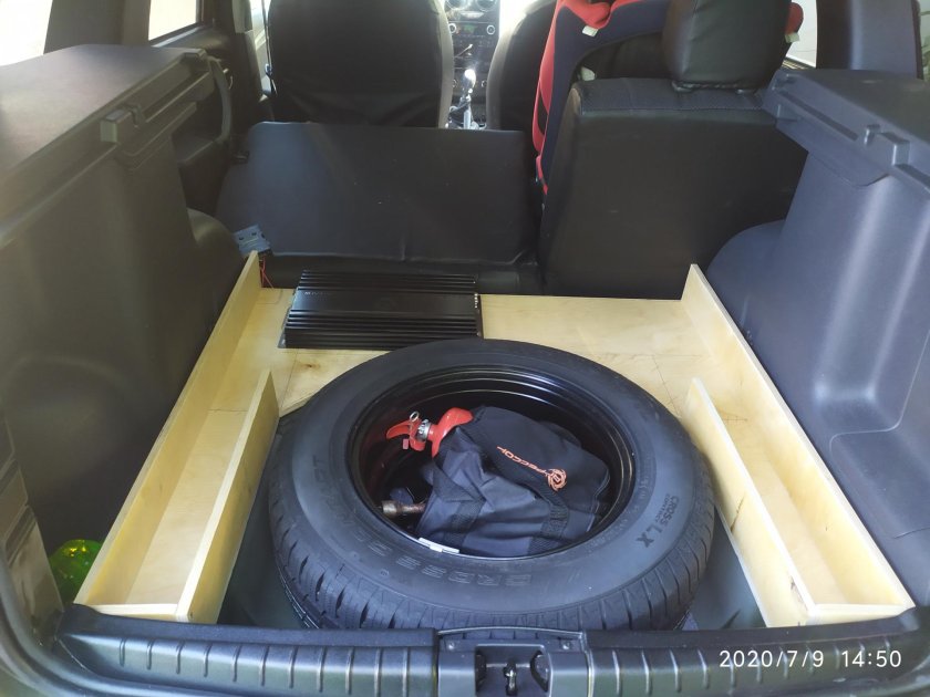 Органайзер в багажник Рено Дастер 4х4 dc1464