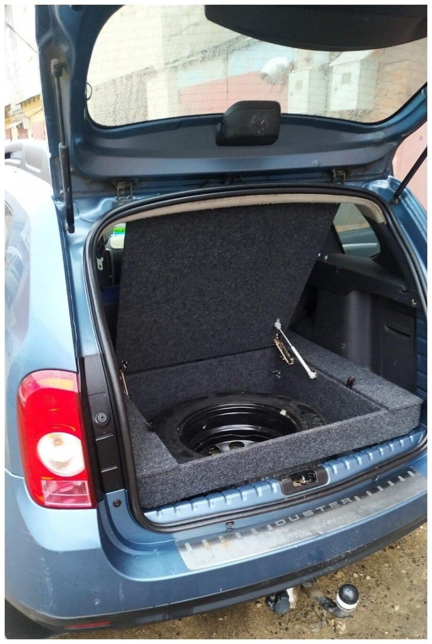 Короб в багажник Дастер