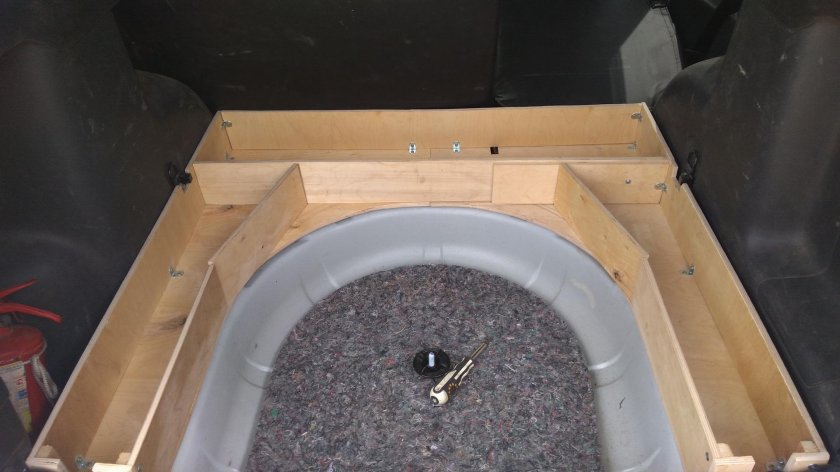 Органайзер в багажник Дастера 4х4