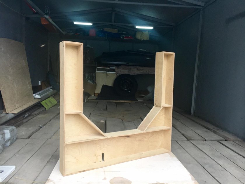 Органайзер в багажник Renault Duster чертежи