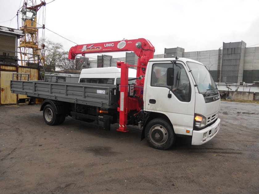 Манипулятор 3 тонн Isuzu nqr75