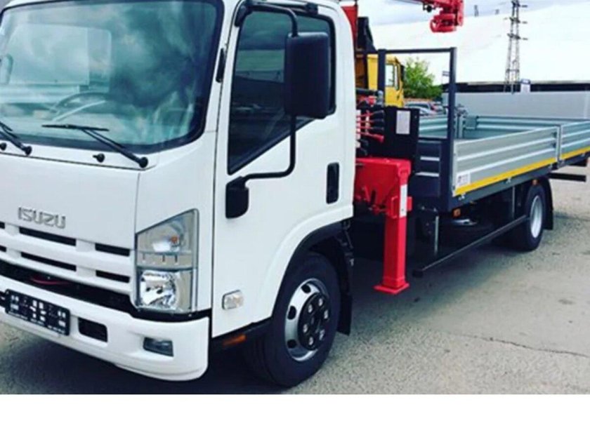 Исузу кран манипулятор 5т