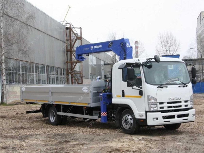 Исузу форвард манипулятор 5т