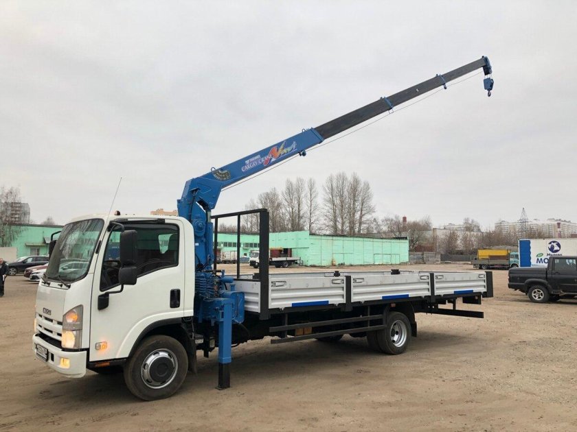 Исузу форвард манипулятор 5т