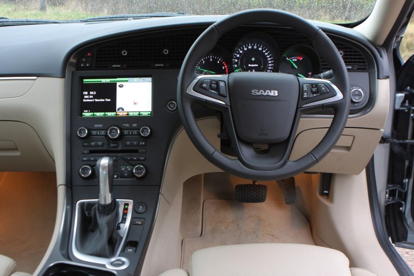Saab 9-5 2011 Interior