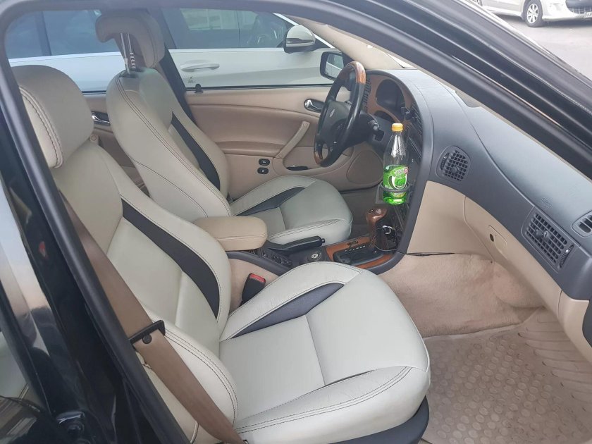 Saab 9-3 салон белый