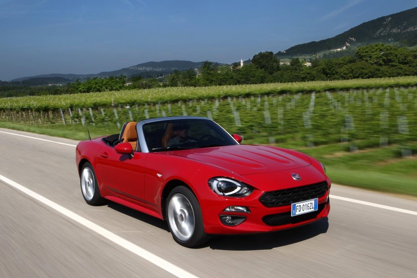 Кабриолет Fiat 124 Spider